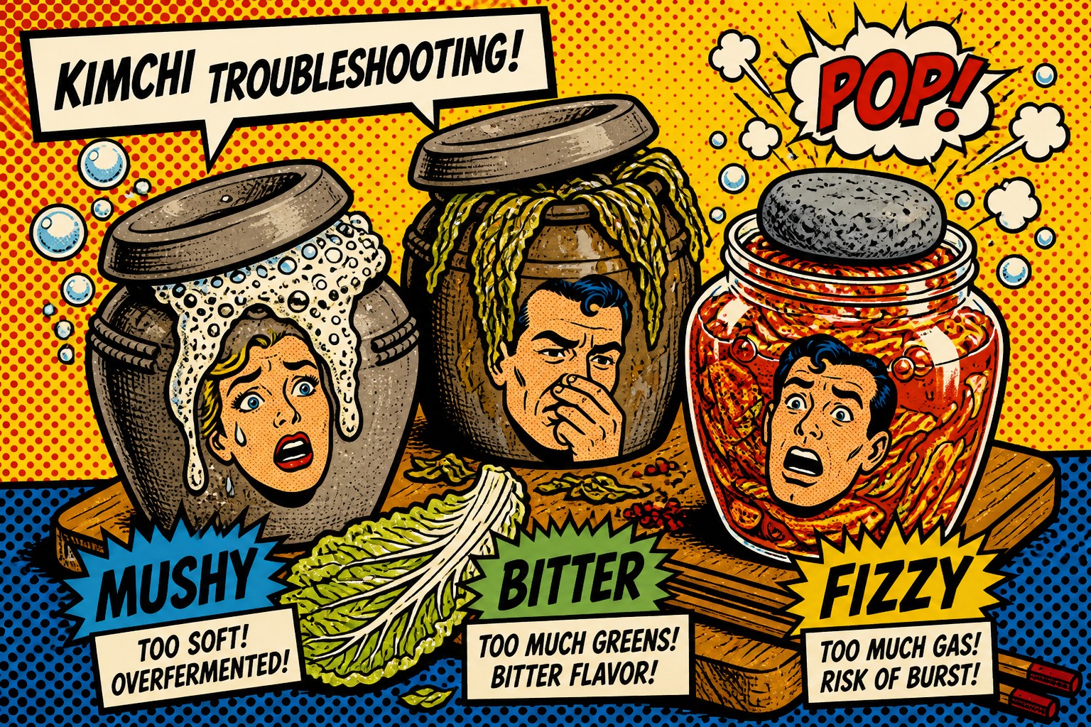 Kimchi Troubleshooting: Mushy, Bitter, or Too Fizzy
