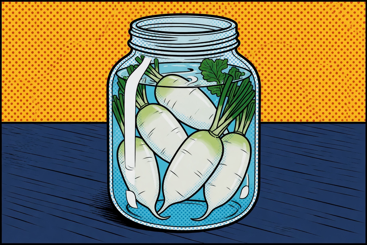 Dongchimi — Young Radish Water Kimchi