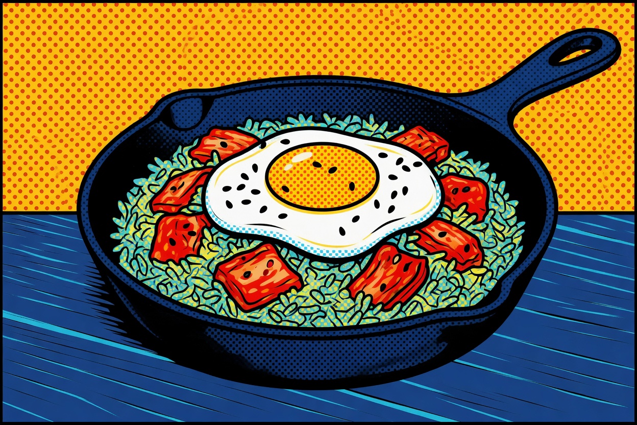 Kimchi Bokkeumbap — Kimchi Fried Rice