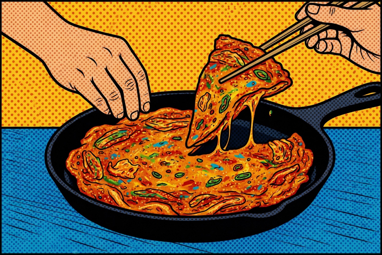 Kimchi Jeon — Kimchi Pancake