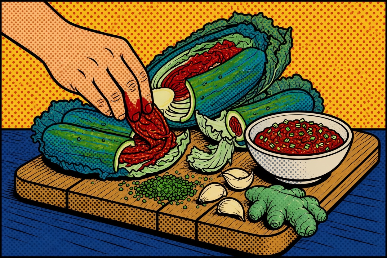 Oi Sobagi — Stuffed Cucumber Kimchi