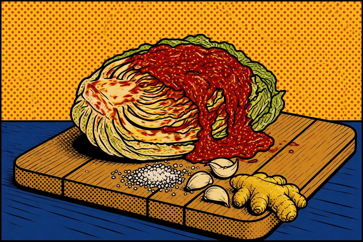 Tongbaechu Kimchi — Classic Napa Cabbage Kimchi